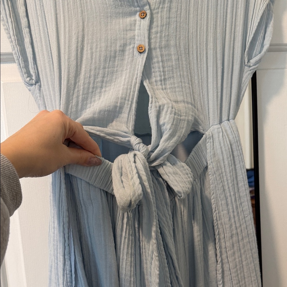 Free People Sky Blue Maxi Dress - Picture 2 of 2
